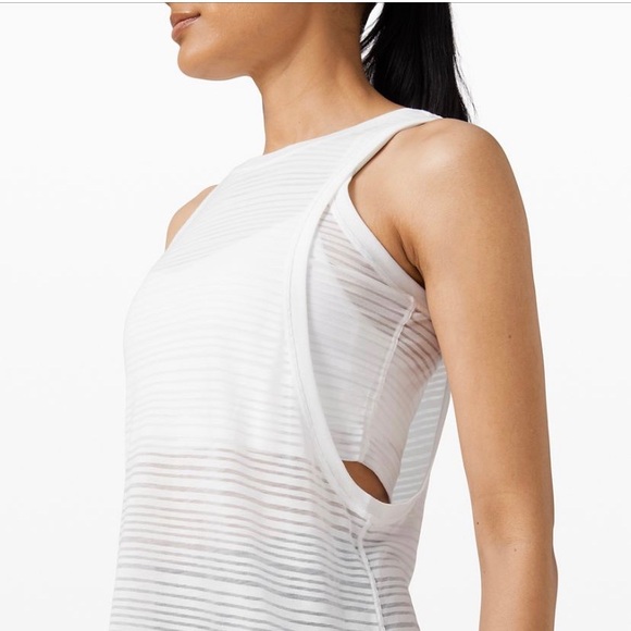 Lululemon Sheer muscle tank nwot - Picture 2 of 4